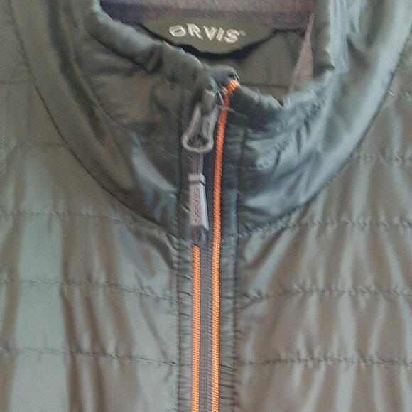 Orvis Pullover Quarter Zip Hybrid Sweatshirt/Jacket Men's XL - Picture 3 of 10